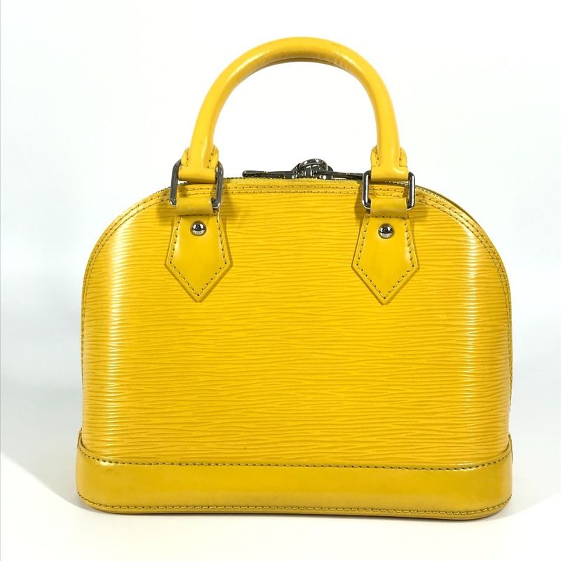 Louis Vuitton Handbag Alma BB Epi Leather Citron Yellow — view 4