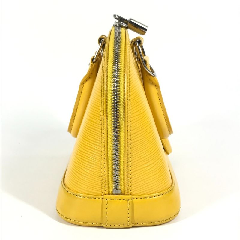 Louis Vuitton Handbag Alma BB Epi Leather Citron Yellow — view 6