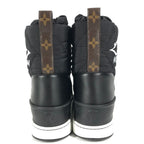 Louis Vuitton Boots Logo Snow Short 36 Black — view 3