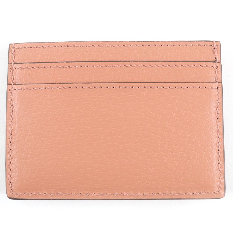 Gucci Leather GG Canvas Pattern Card Case Pass Pink Box Storage — view 4