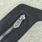 Hermes T Teddy Pocket Wool Cashmere Silver Hardware H Logo Shawl — view 8