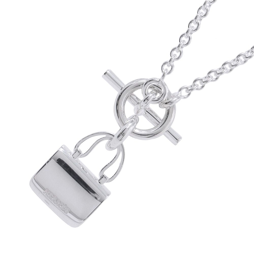 Hermes Necklace Amulet Constance Pendant Silver — view 3