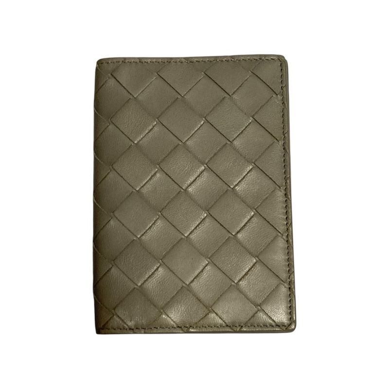 Bottega Veneta Intrecciato Notebook Cover Gray — view 3