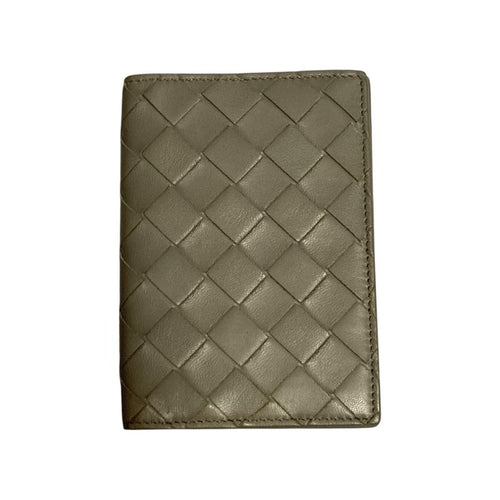 Bottega Veneta Intrecciato Notebook Cover Gray — view 3
