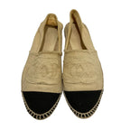 Chanel Coco Mark Espadrille Flat Shoes Size 36 Equivalen — view 2
