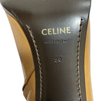 Celine Claude Triomphe Ankle Boots Size 39 Brown — view 7