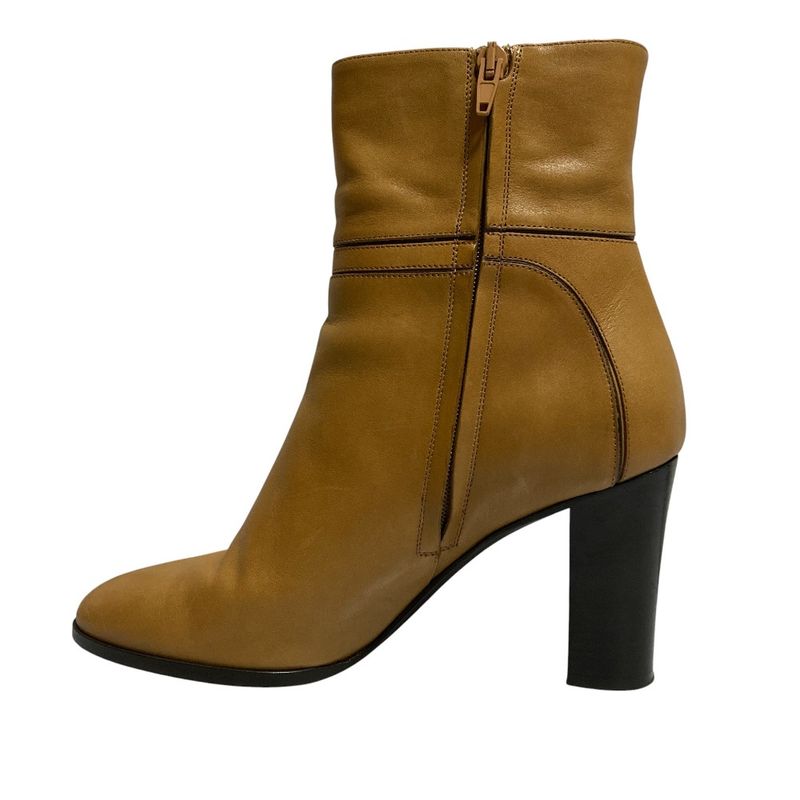 Celine Claude Triomphe Ankle Boots Size 39 Brown — view 5