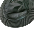 Prada 2022 Triangle Logo Renylon Bucket Hat 1 Hc137 Size S Black — view 8