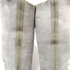 Chanel Sports Coco Mark Shearling Boots Size 36 Gray — view 5