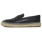 Hermes Trip Espadrilles Slip-on Shoes Size 37 Black — view 2