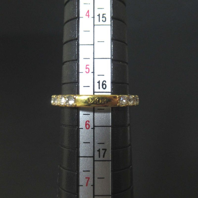 Christian Dior Dioevolution Ring S Size 11 Gold Color — view 7