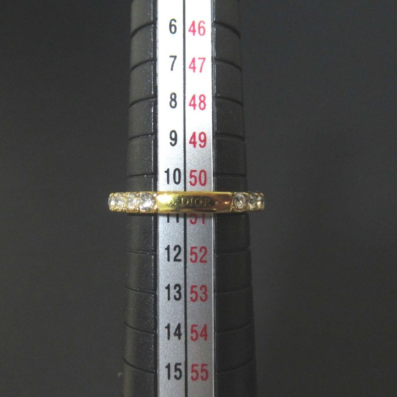 Christian Dior Dioevolution Ring S Size 11 Gold Color — view 6