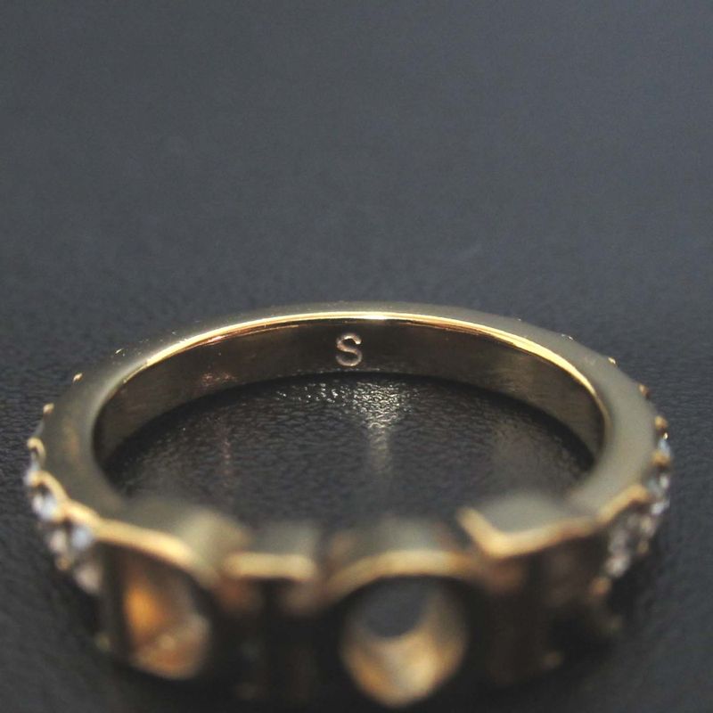 Christian Dior Dioevolution Ring S Size 11 Gold Color — view 5