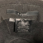 Gucci Herringbone Tweed Hat M Size Black — view 5