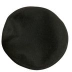 Hermes Serie Hardware 100% Cashmere Beret Hat Size 57 Black — view 3
