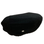Hermes Serie Hardware 100% Cashmere Beret Hat Size 57 Black — view 4