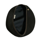 Hermes Serie Hardware 100% Cashmere Beret Hat Size 57 Black — view 6