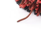 Hermes Key Holder Carmen Black Red Leather — view 5