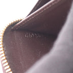 Louis Vuitton Round Long Wallet Zippy Amarant Leather — view 5