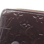 Louis Vuitton Round Long Wallet Zippy Amarant Leather — view 8