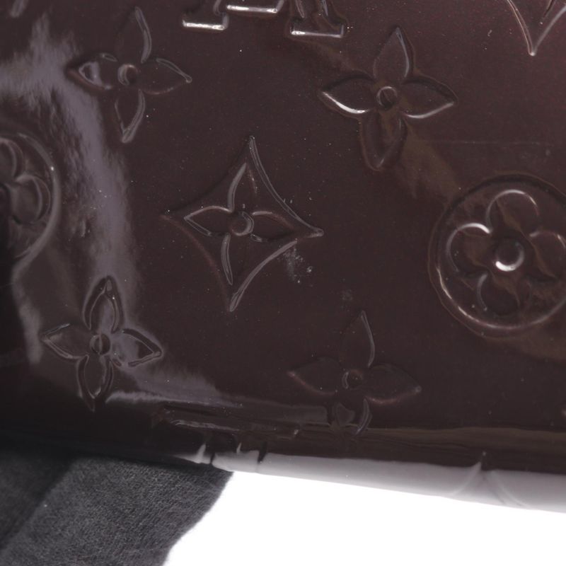 Louis Vuitton Round Long Wallet Zippy Amarant Leather — view 7