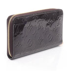 Louis Vuitton Round Long Wallet Zippy Amarant Leather — view 2