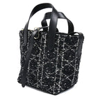 Dior Toujours Vertical Tote Bag Small 2-Way Shoulder Black M2835 Odfg m911 — view 3