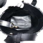 Dior Toujours Vertical Tote Bag Small 2-Way Shoulder Black M2835 Odfg m911 — view 5