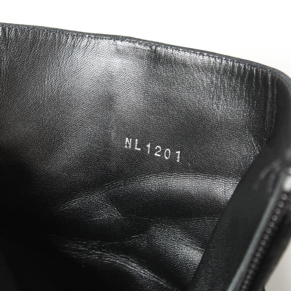 Louis Vuitton Gabi Boots 37.5 Suede Short Shoes Black — view 8