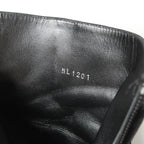 Louis Vuitton Gabi Boots 37.5 Suede Short Shoes Black — view 8