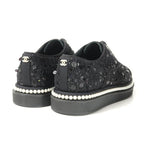 Chanel Sneakers 35 CC Logo Sequins Imitation Pearl — view 2