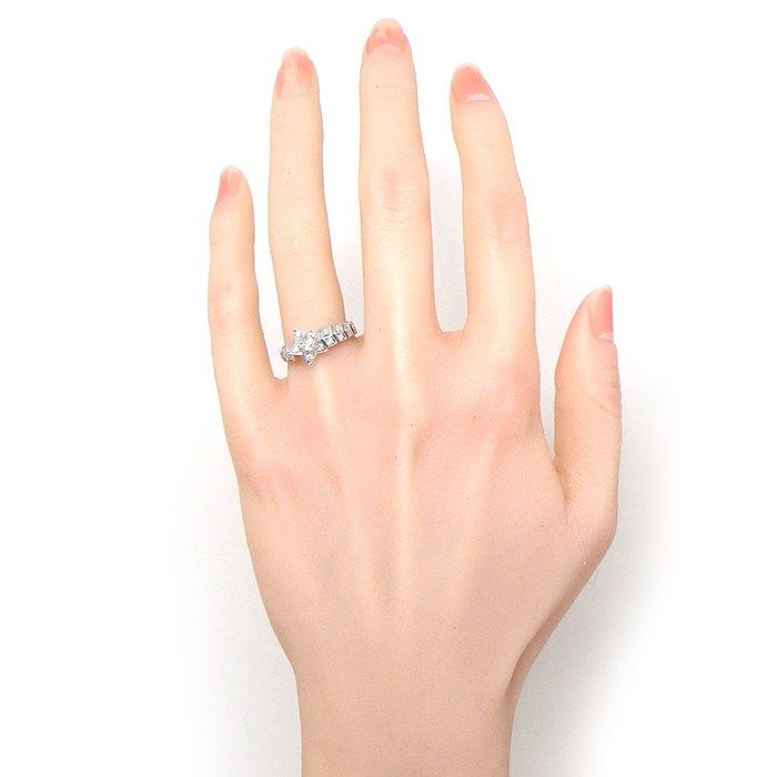Chanel Ring Comet Shooting Star Motif Half Circle Pave 27 Points Diamond — view 7