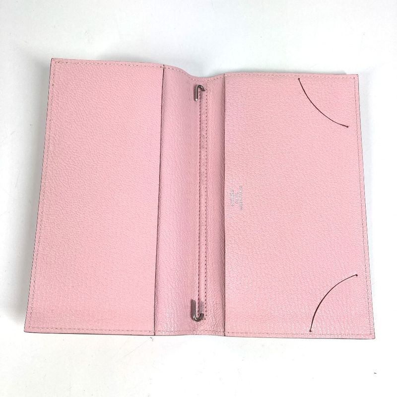 Hermes Notebook Cover Agenda Vision Chevre Rose Sakura Pink — view 9