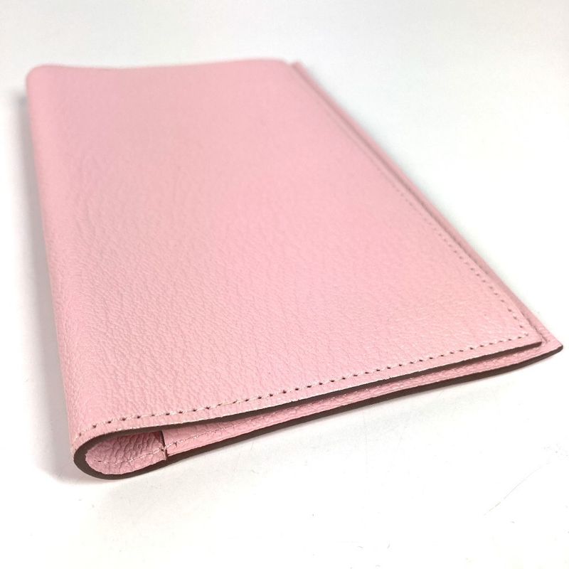 Hermes Notebook Cover Agenda Vision Chevre Rose Sakura Pink — view 8