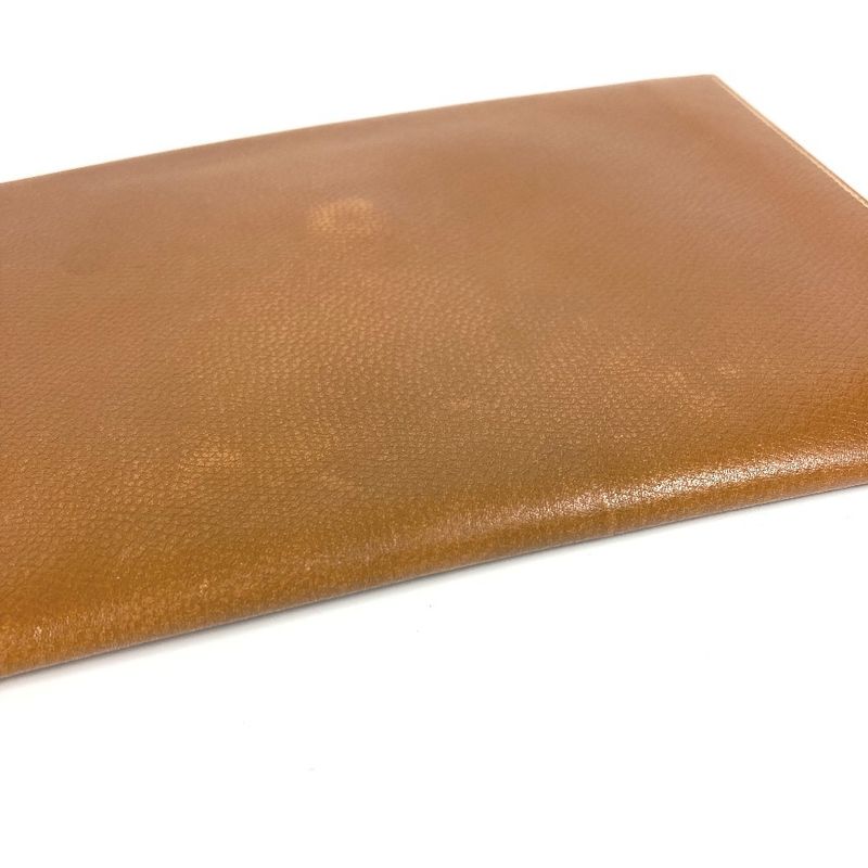 Hermes Second Bag Pochette Rio Leather Brown — view 7