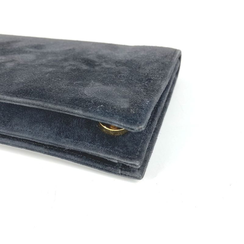 Hermes Second Bag Flap Dobris Navy — view 8