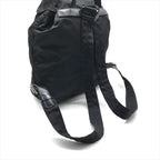Prada Nylon Tessuto Triangle Logo Backpack Casual Black — view 4
