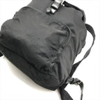 Prada Nylon Tessuto Triangle Logo Backpack Casual Black — view 6