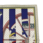Hermes Gauroche 45 Berlinne Carriage Multicolor Beige Scarf Bandana — view 6