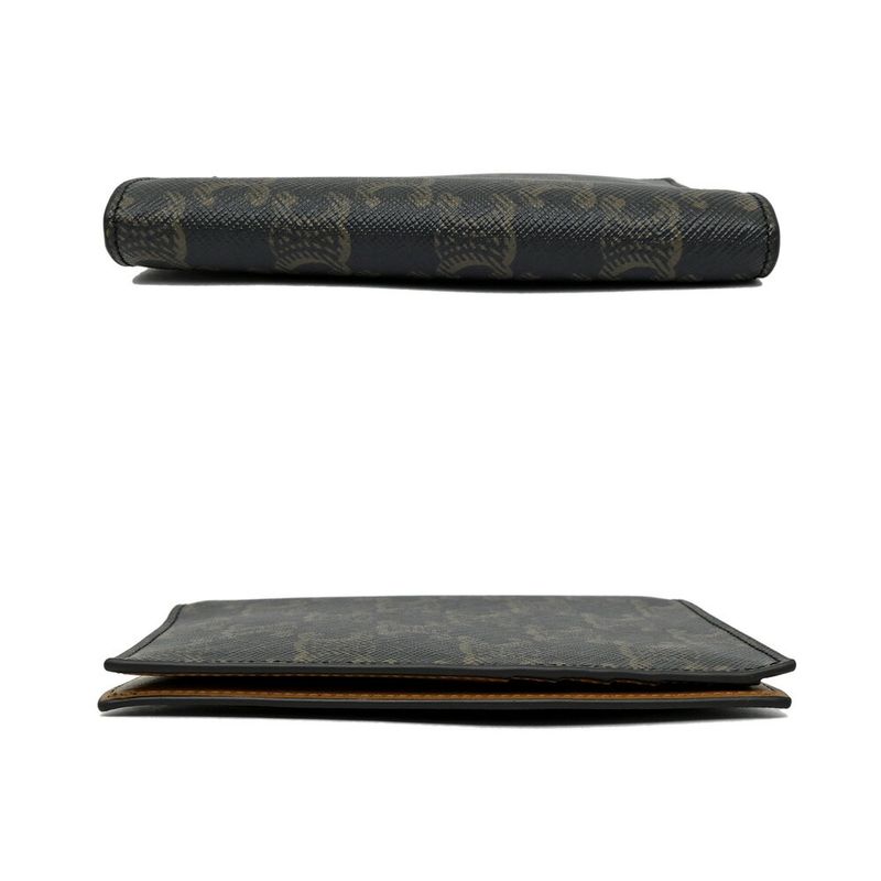 Celine Triomphe Passport Case Dark Brown Notebook Cover Accessories — view 4