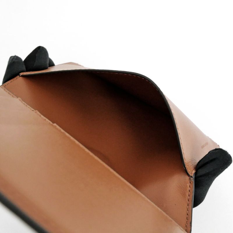 Celine Triomphe Passport Case Dark Brown Notebook Cover Accessories — view 8