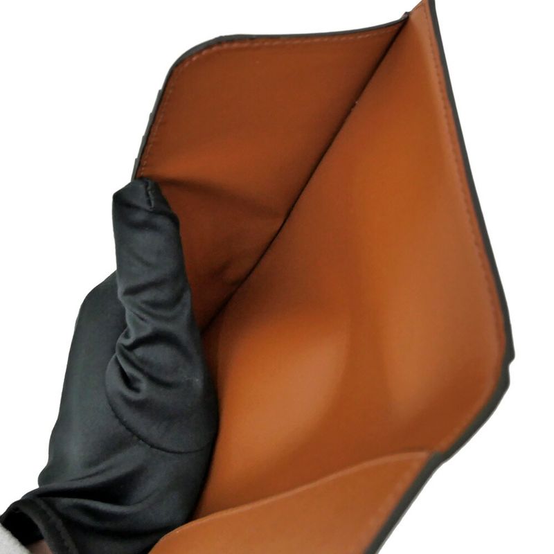 Celine Triomphe Passport Case Dark Brown Notebook Cover Accessories — view 9