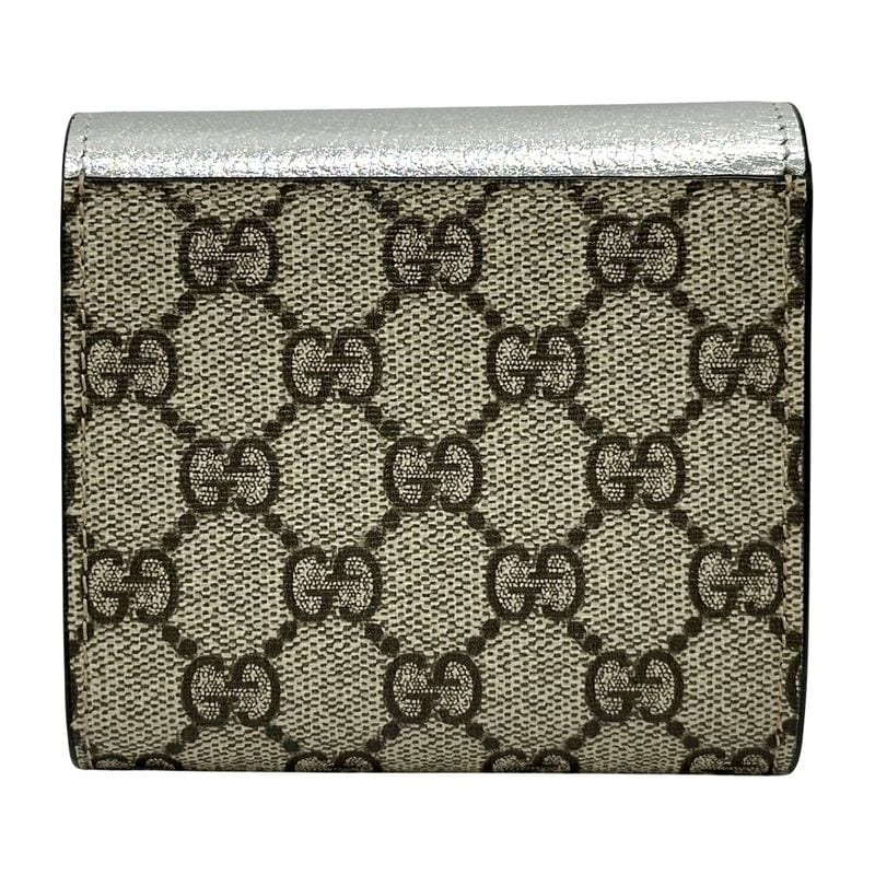 Gucci Wallet GG Supreme Petit Marmont Trifold — view 2