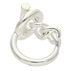 Hermes Croisette Silver Ring No 9 51 — view 3