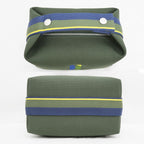Hermes Bridal Black PM H Pavillon Handbag Pouch Khaki — view 5