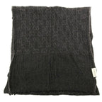 Gucci Muffler Shawl GG Canvas Logo Black JS AA GY19 Scarf — view 2