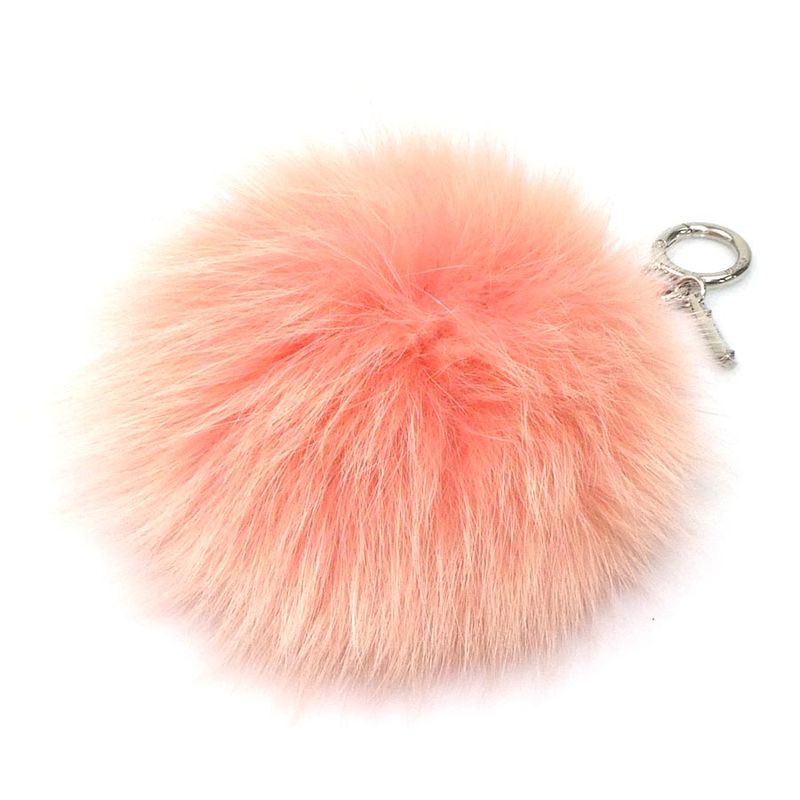 Fendi Powder Pink Fur Charm