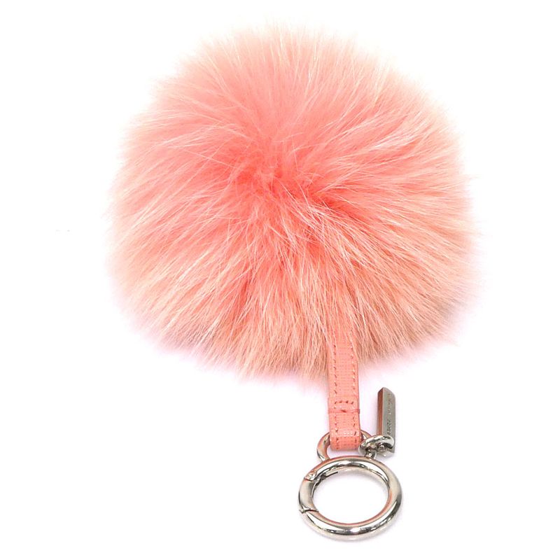Fendi Powder Pink Fur Charm
