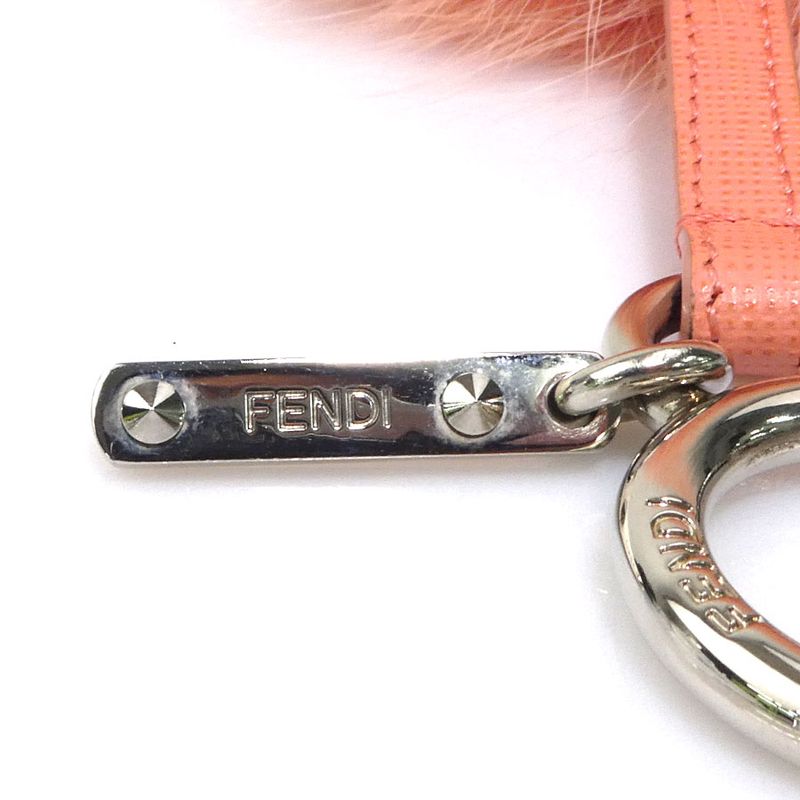 Fendi Powder Pink Fur Charm