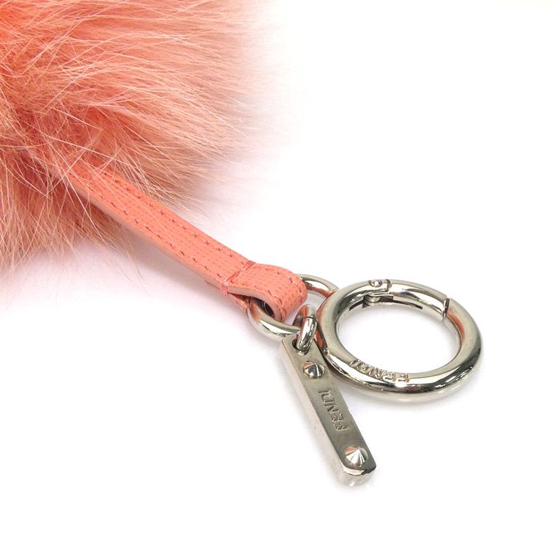 Fendi Powder Pink Fur Charm